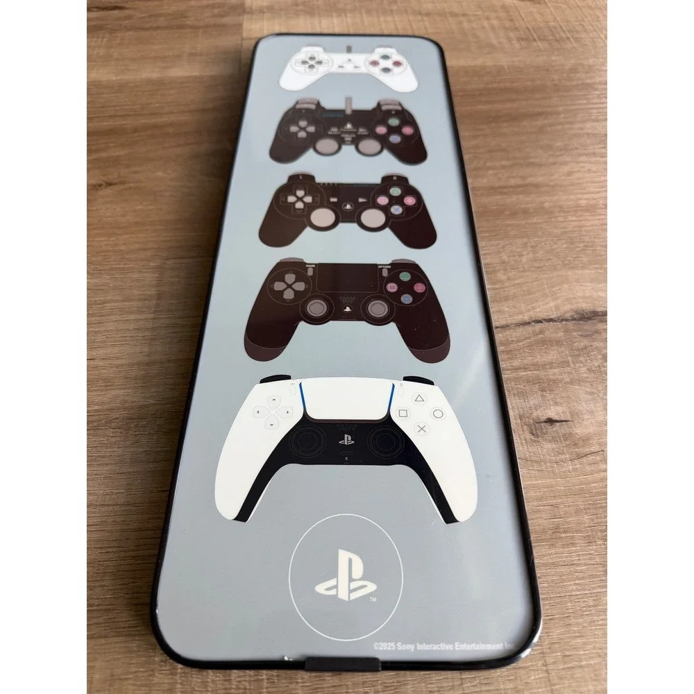 PlayStation Controller Evolution Wall Art Sony PS5 Gaming Decor Open Road Brands